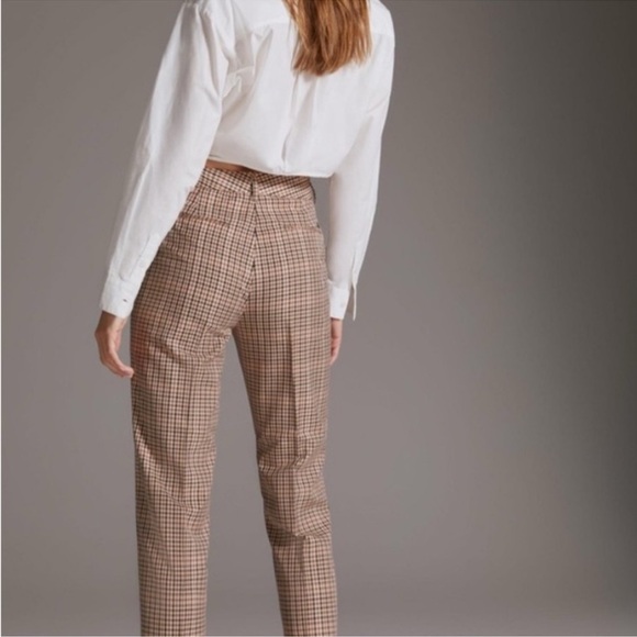 Women chinos - Beige Checkered plaid Chinos 
Size 25, mid rise
Scotch and Soda - Picture 3 of 16